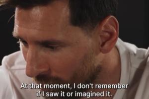 梅西谈赛季联赛首球戏耍对手：不记得是看到还是想象到对方会倒地